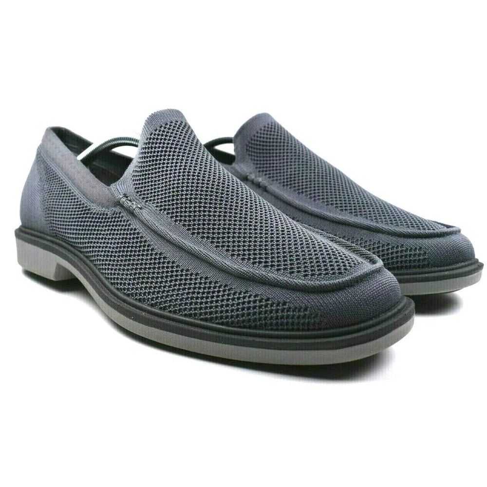 Mark Nason Men's Bayshore Charcoal Gray Dress Knit Slip-On Loafer Size 10 68243